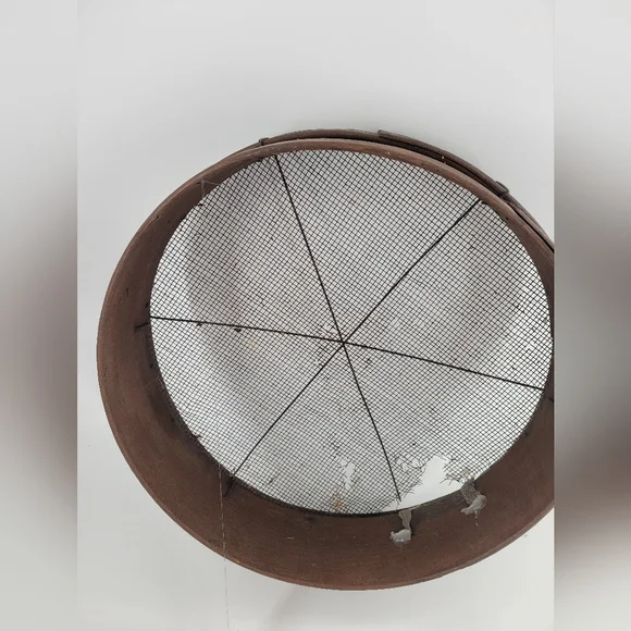 Rustic Sieve Floral Arrangement Rustic Home Decor Wall Hanging - Picture 3 of 3